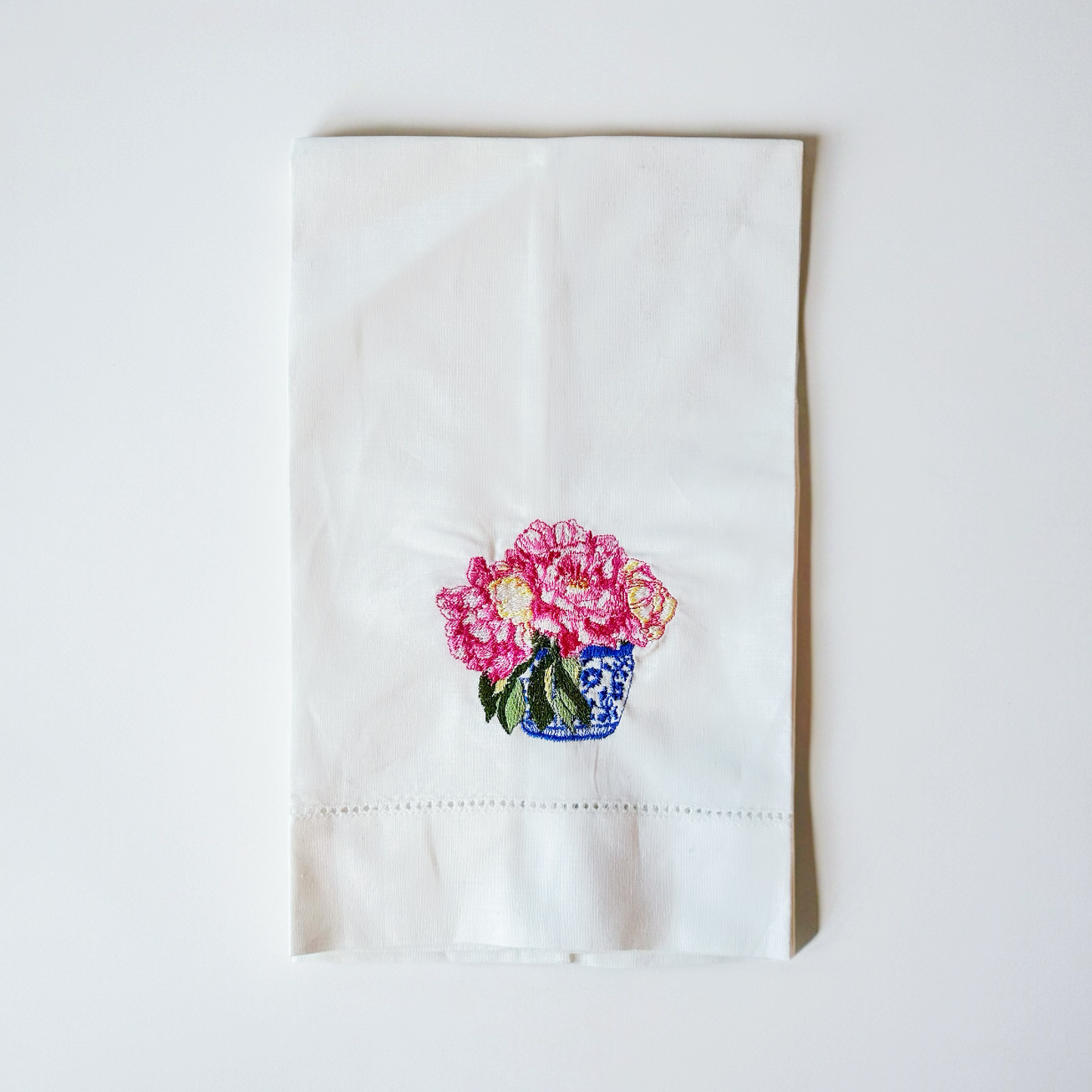 Chinoiserie Vase Kitchen Towels