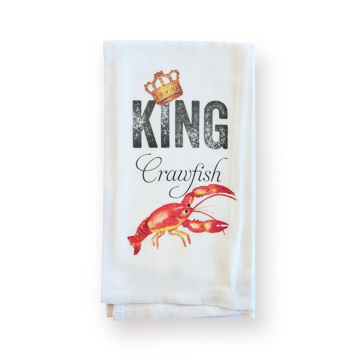 King Crawfish Kitchen Towel