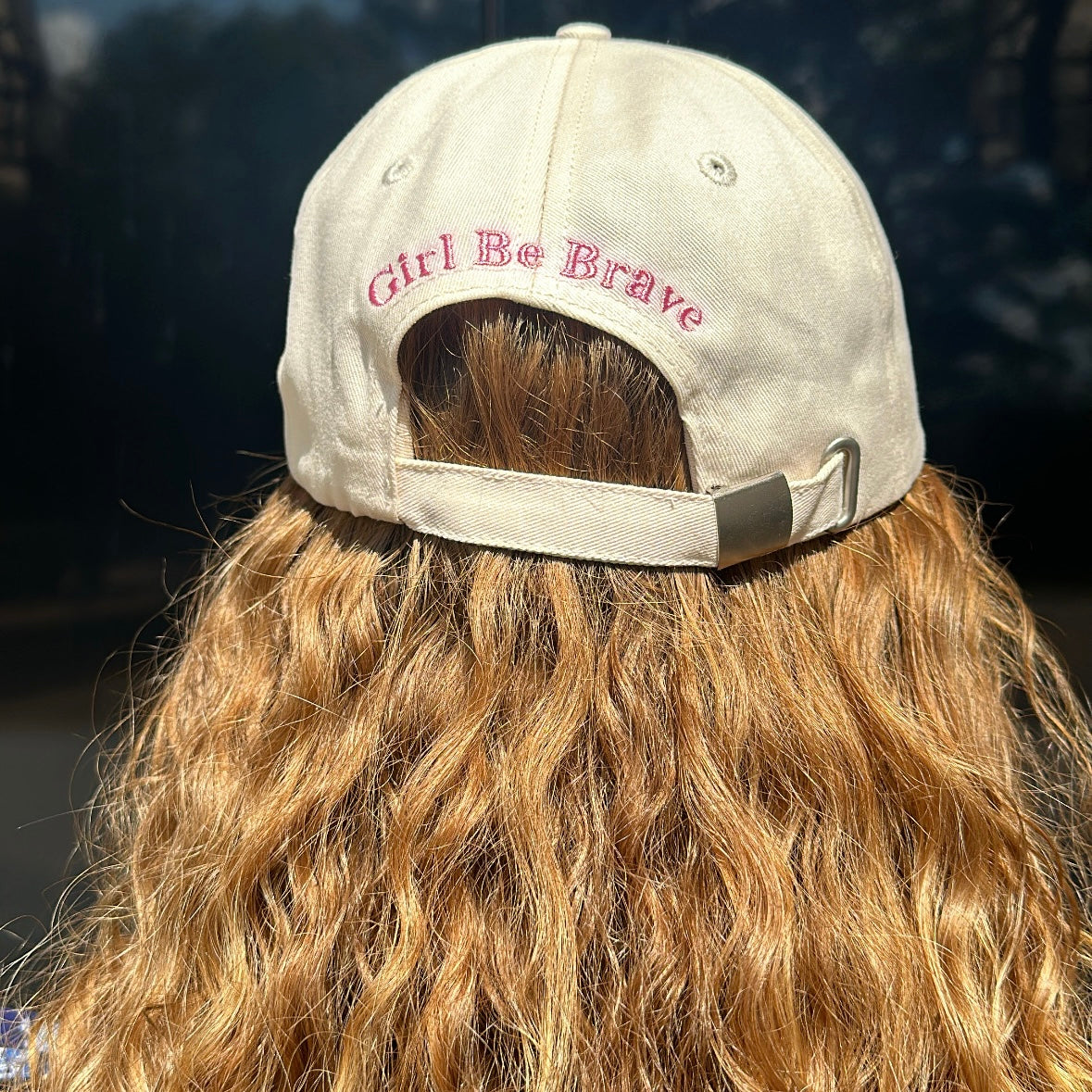 Pink Ribbon Girl Be Brave Hat