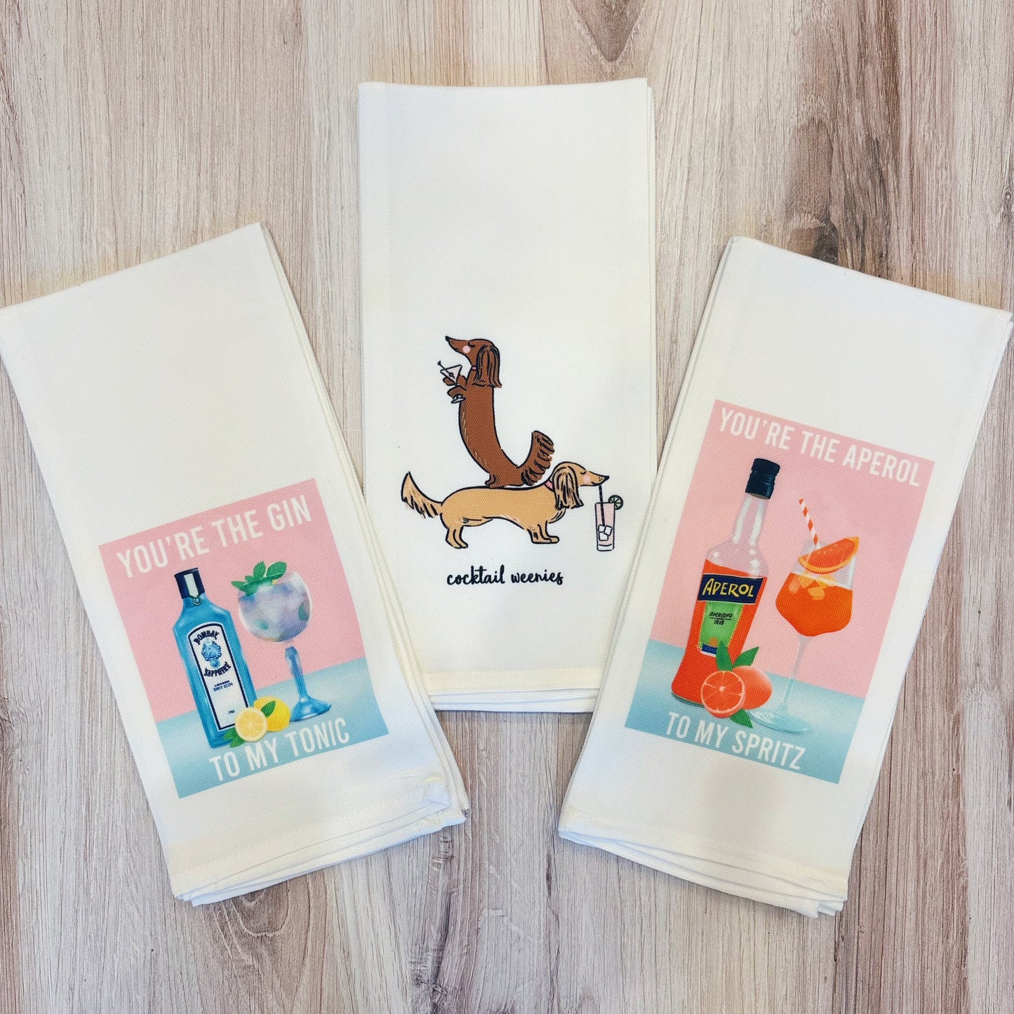 Cocktail Weenies Kitchen Towel