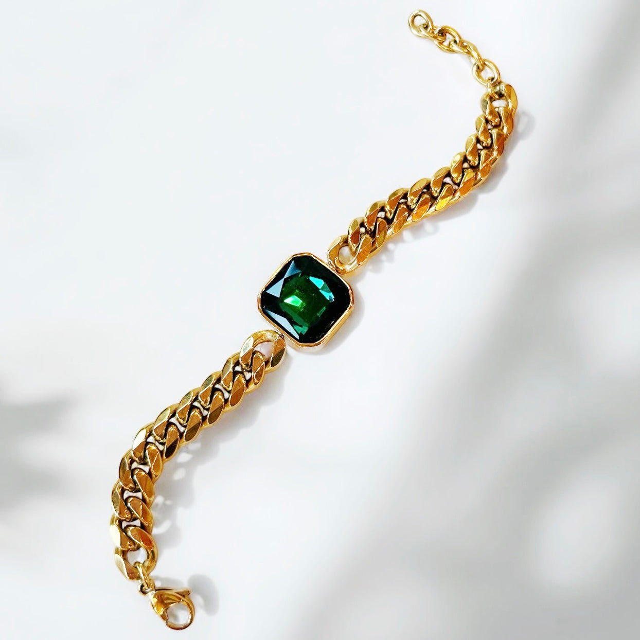 Emerald Goddess Bracelet