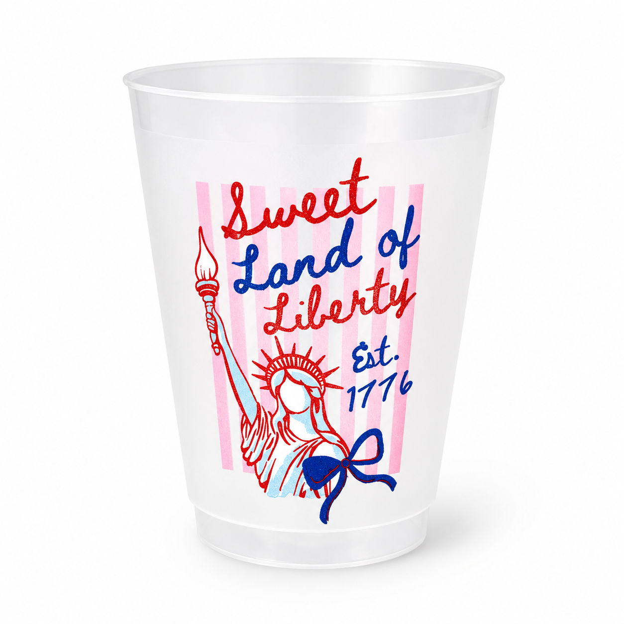 Sweet Land of Liberty Party Cup Set