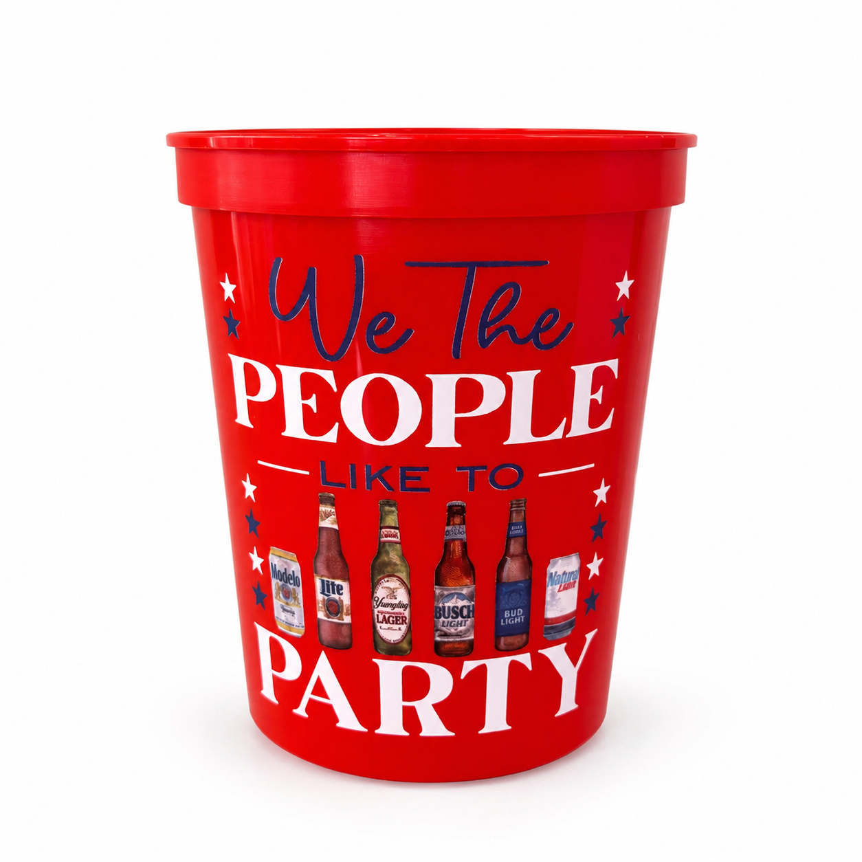 We The People Red Stadium Cups