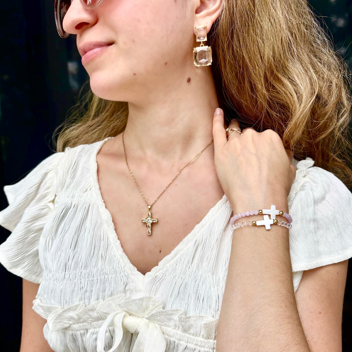 Pure Grace Beaded Bracelet