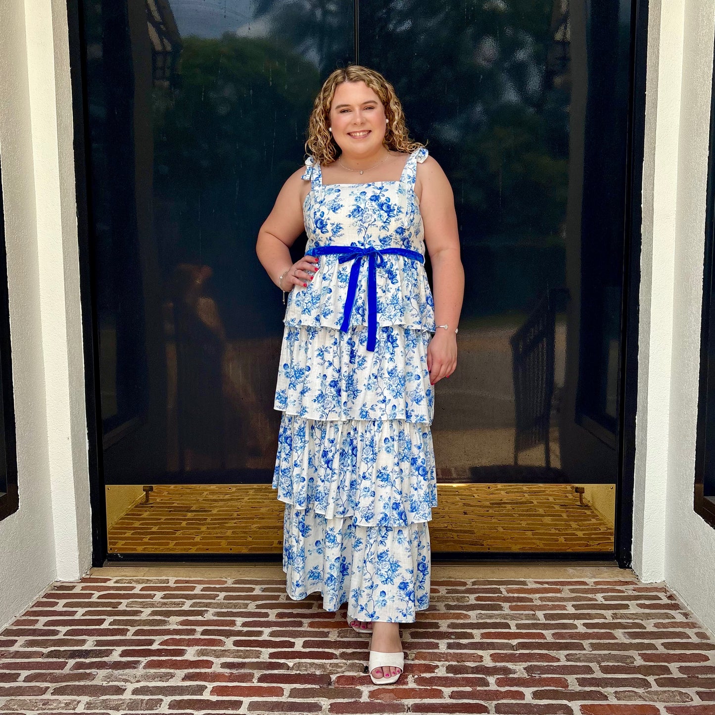 Feeling Dreamy Floral Tiered Dress ~ Final Sale