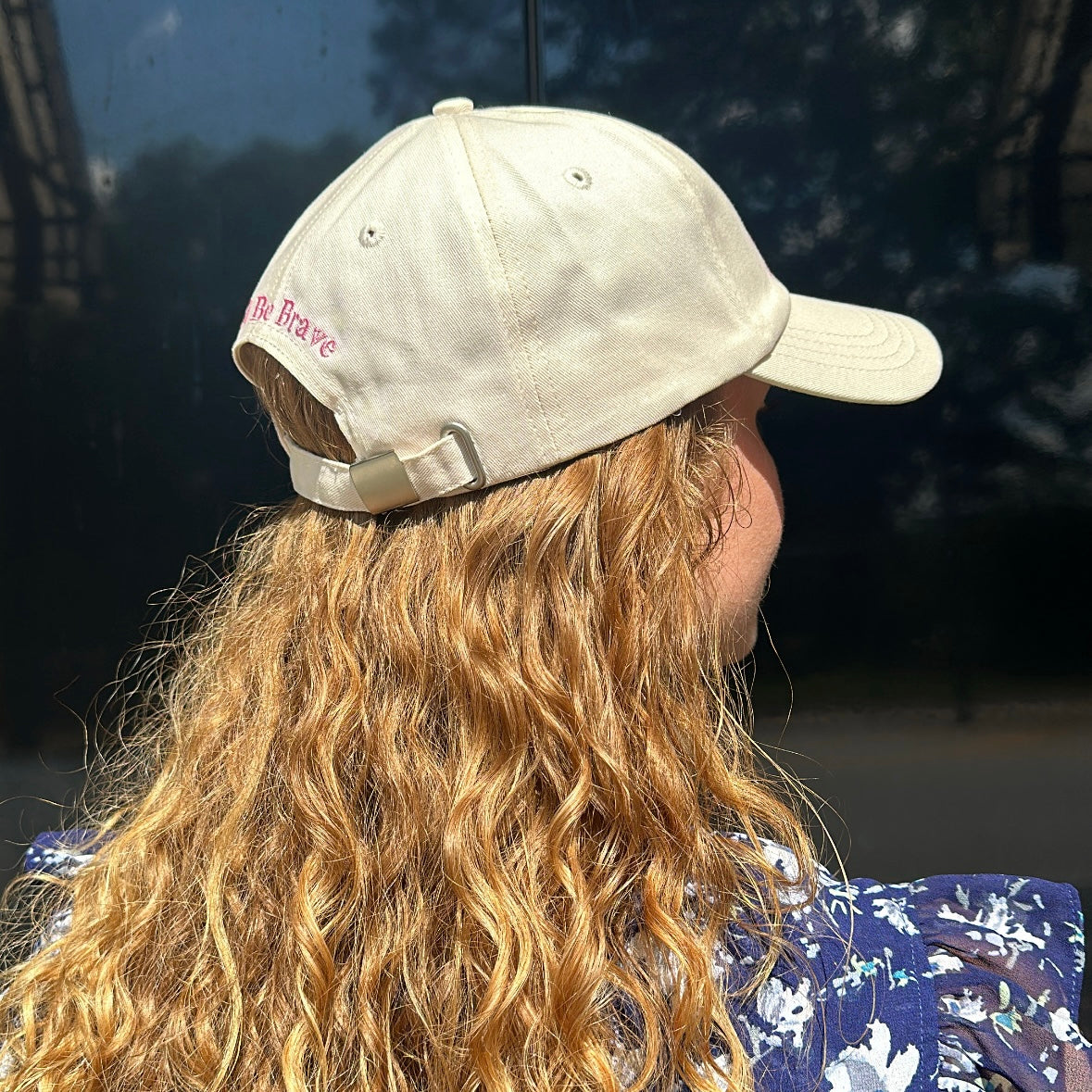 Pink Ribbon Girl Be Brave Hat