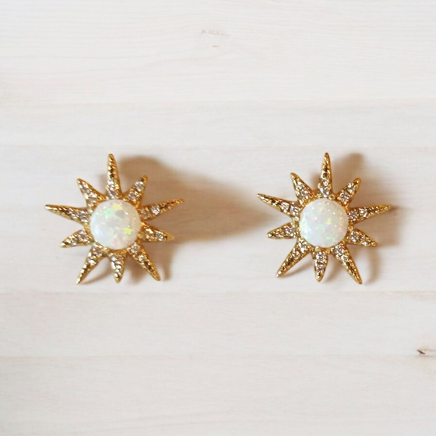 Opal Sunshine Studs