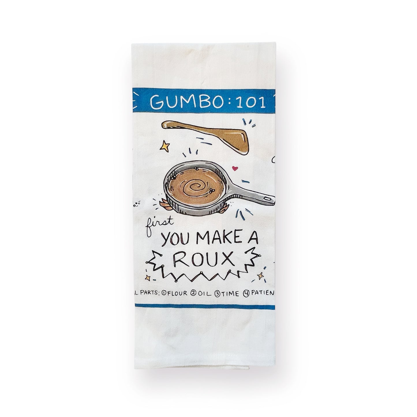 Gumbo 101 Kitchen Towel