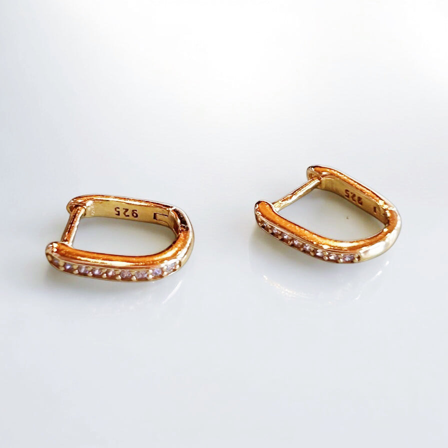 Dazzle Loop Mini Earring