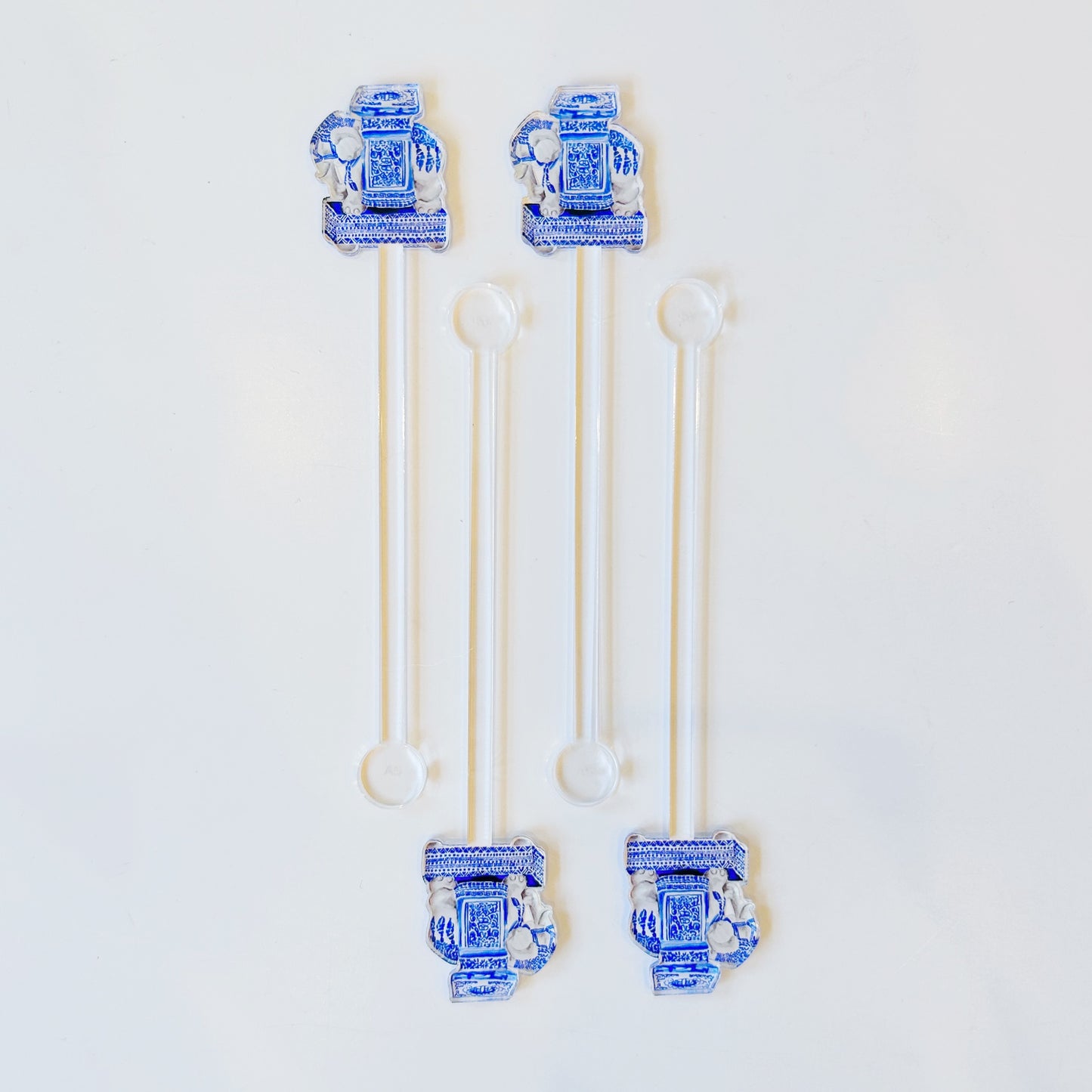 Chinoiserie Themed Drink Stirrers