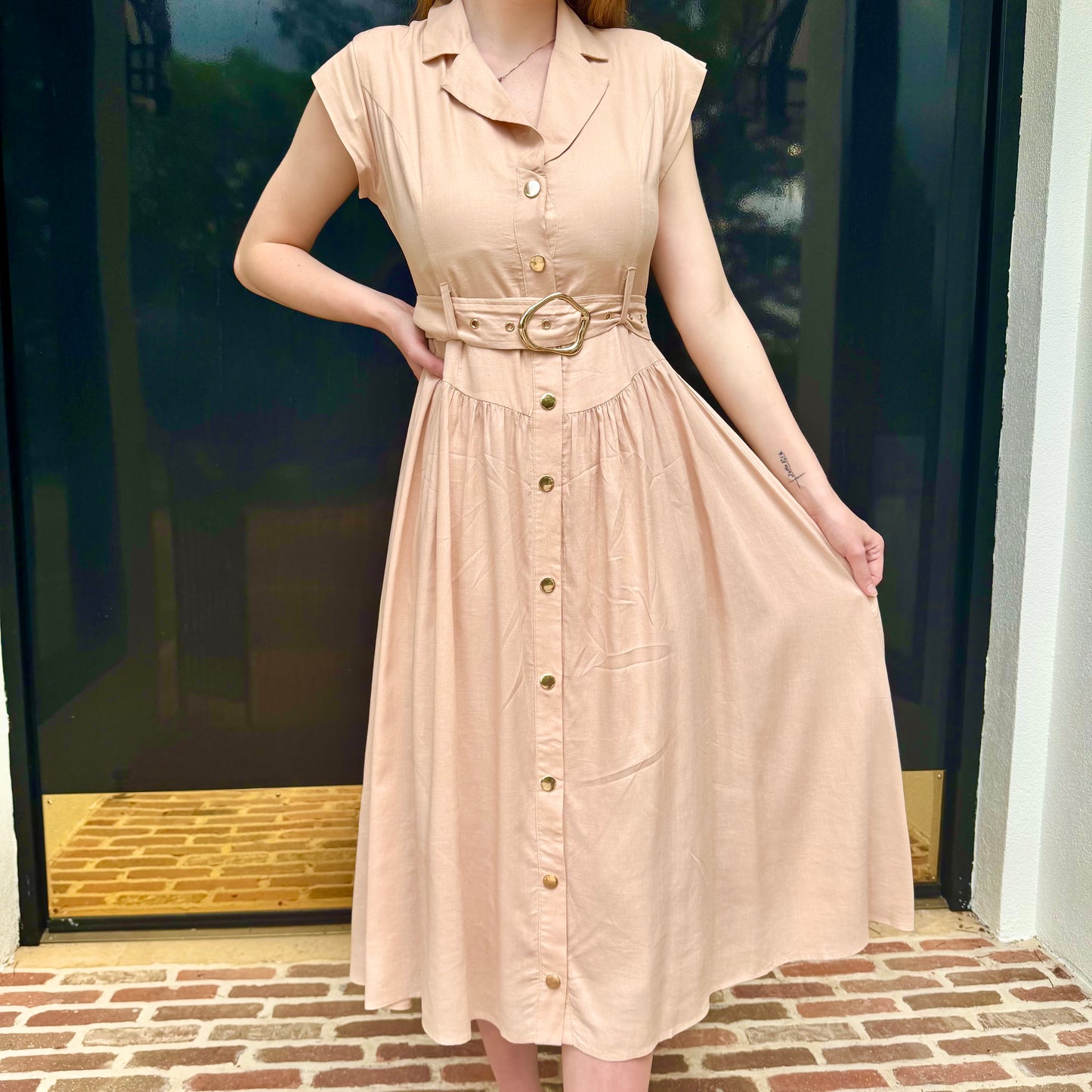Sunpath Dune Midi Dress~Final Sale