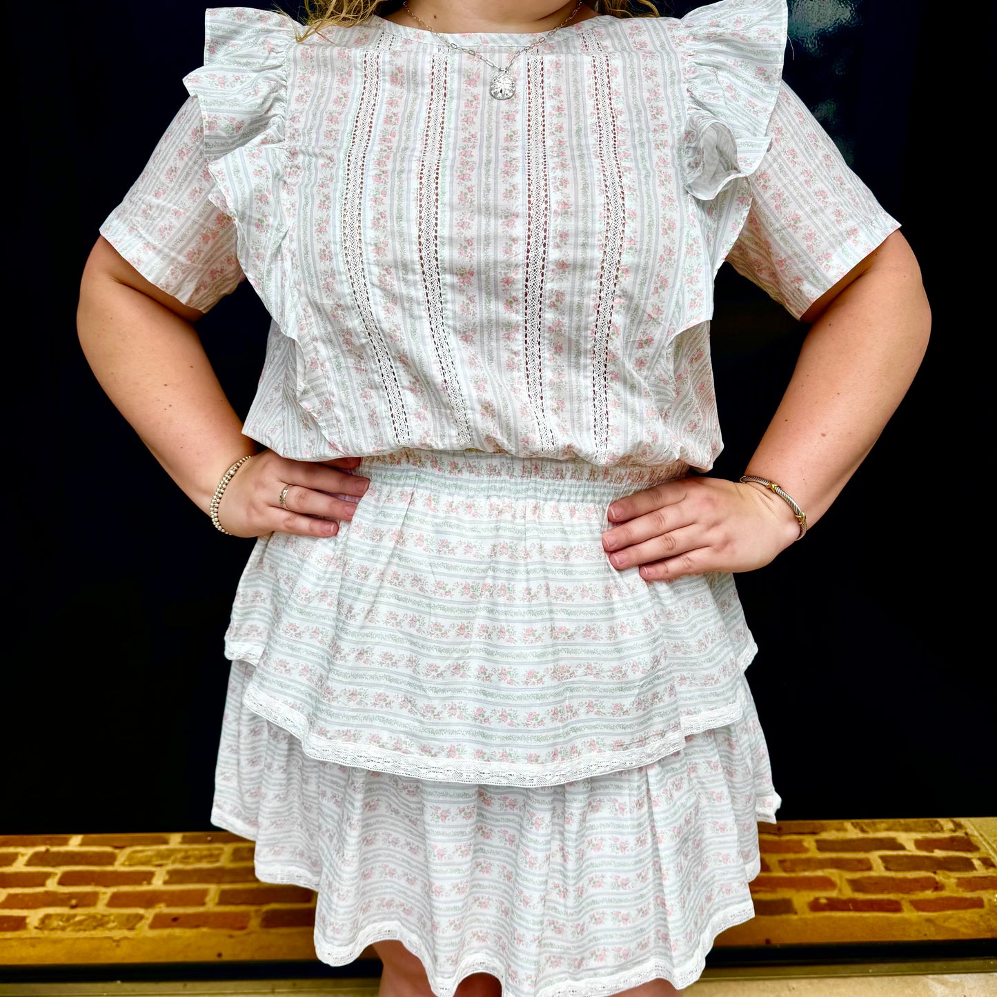 Sunday In Mayberry Mini Dress ~Final Sale