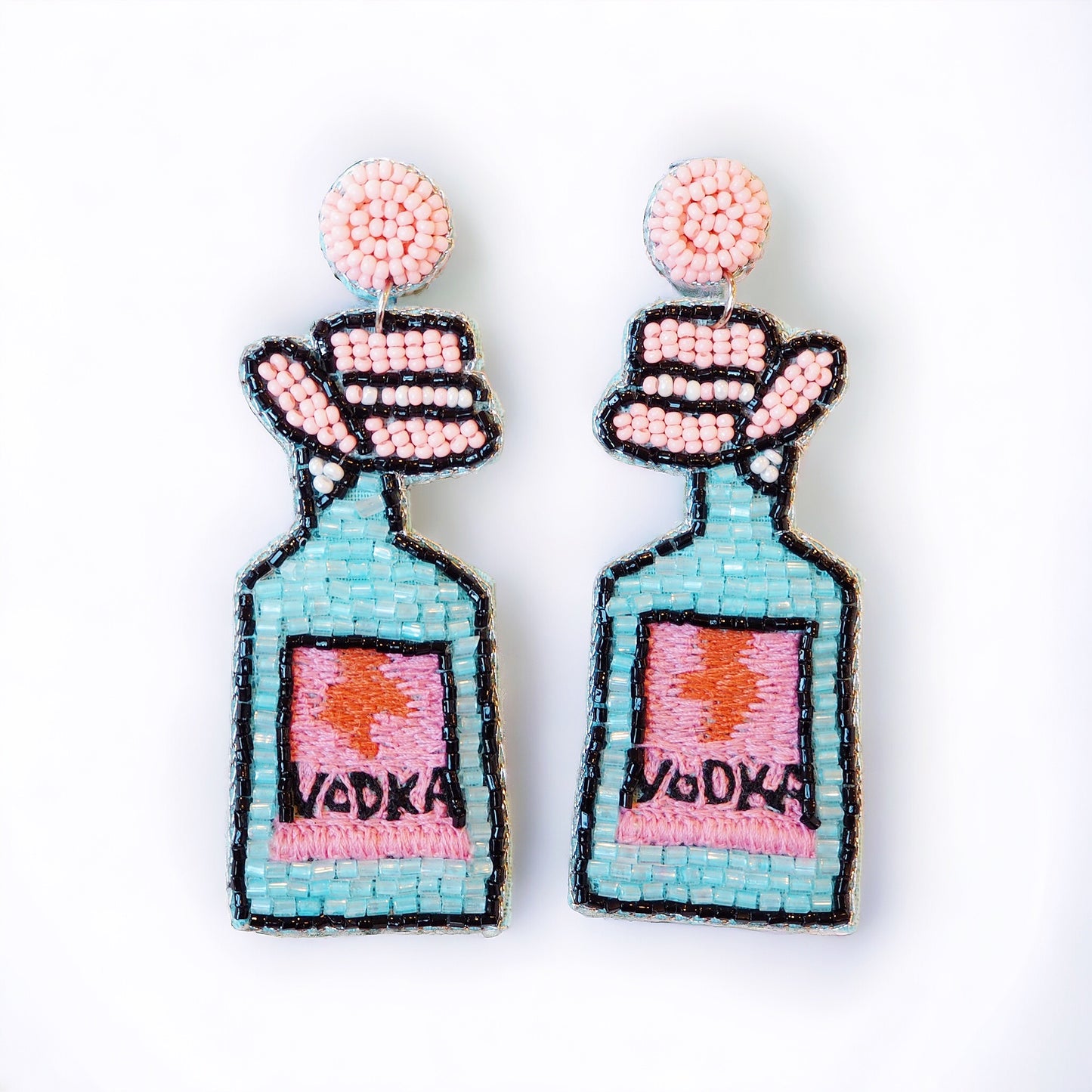 Beaded Vodka Earrings