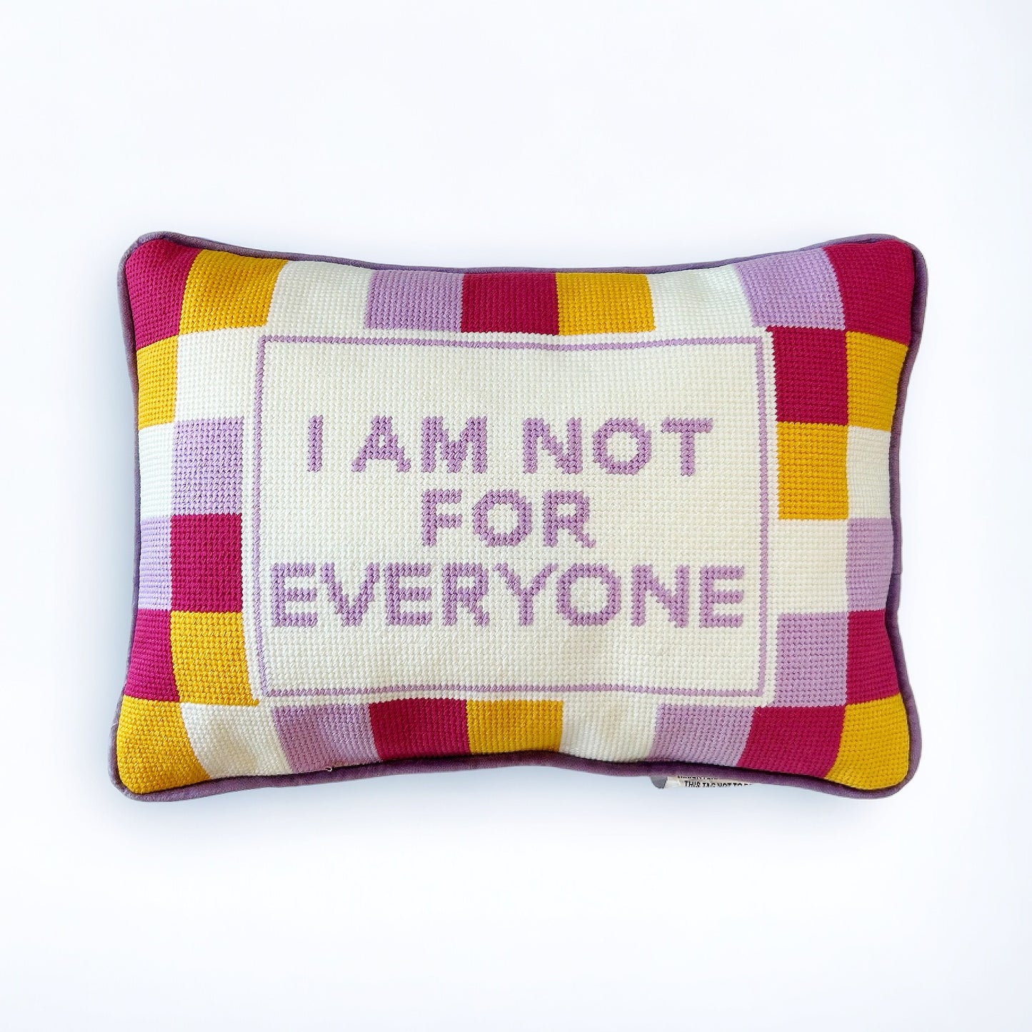 I Am Not For Everyone Needle Point Pillow