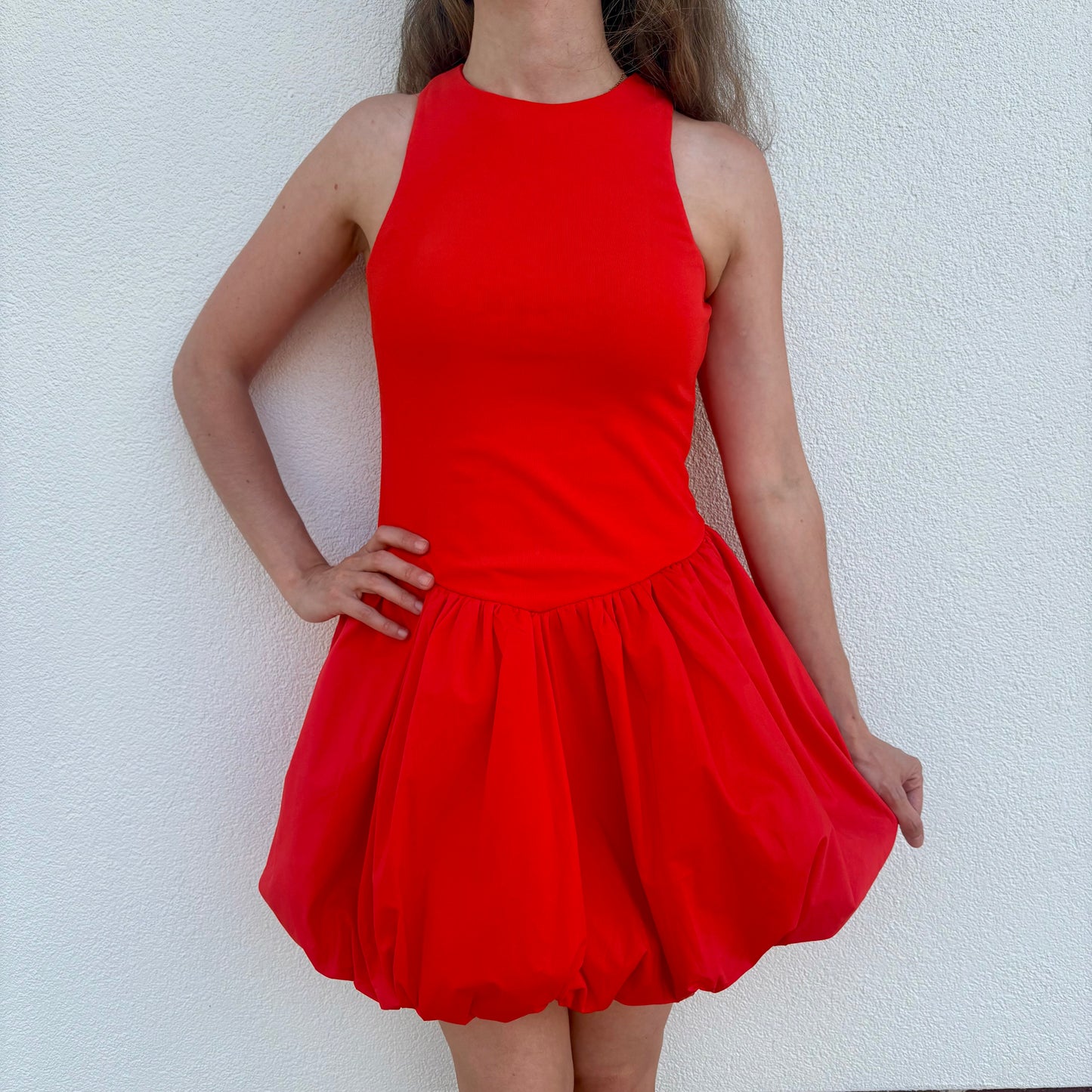 Bubble Skirt Mini Dress ~Final Sale