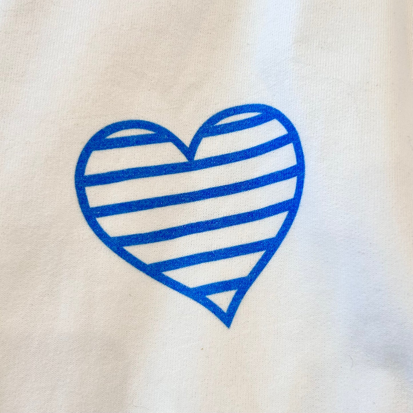 Women's Plus Size Cute Heart Sweatshirt