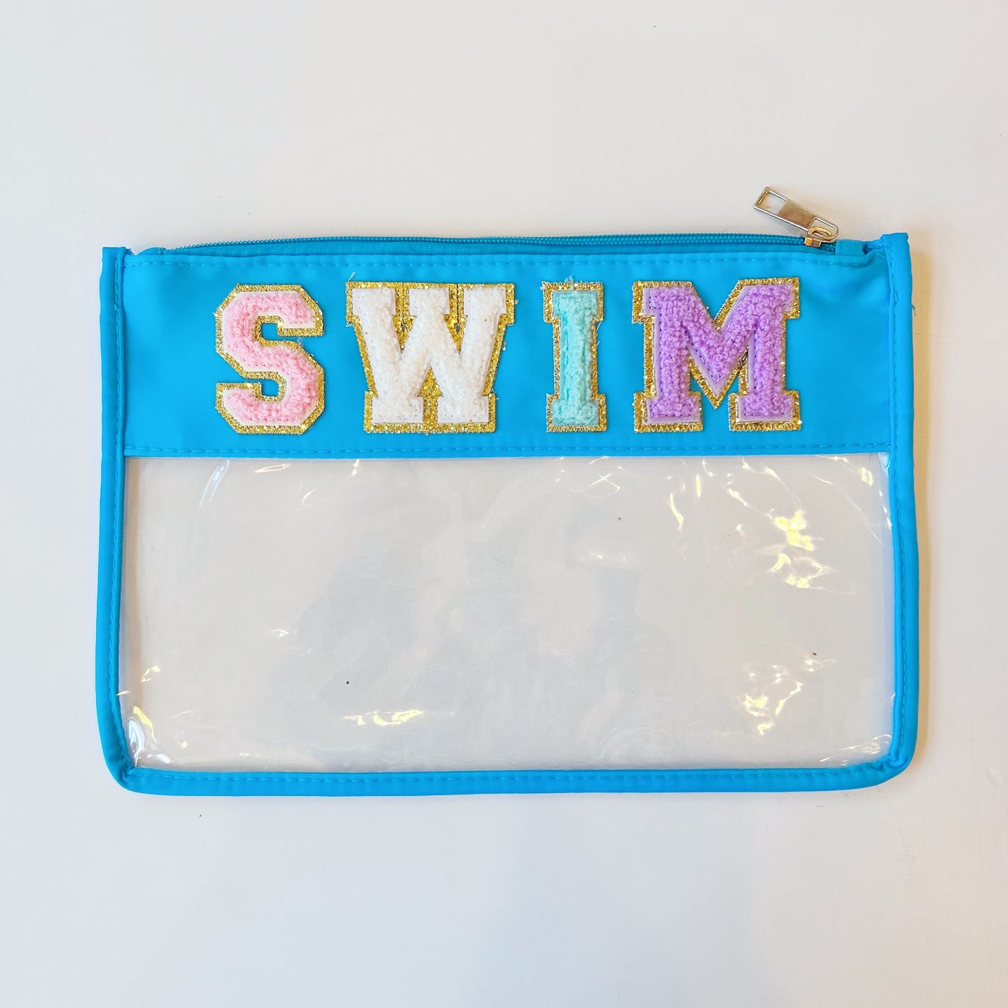Fuzzy Patch Travel Bag