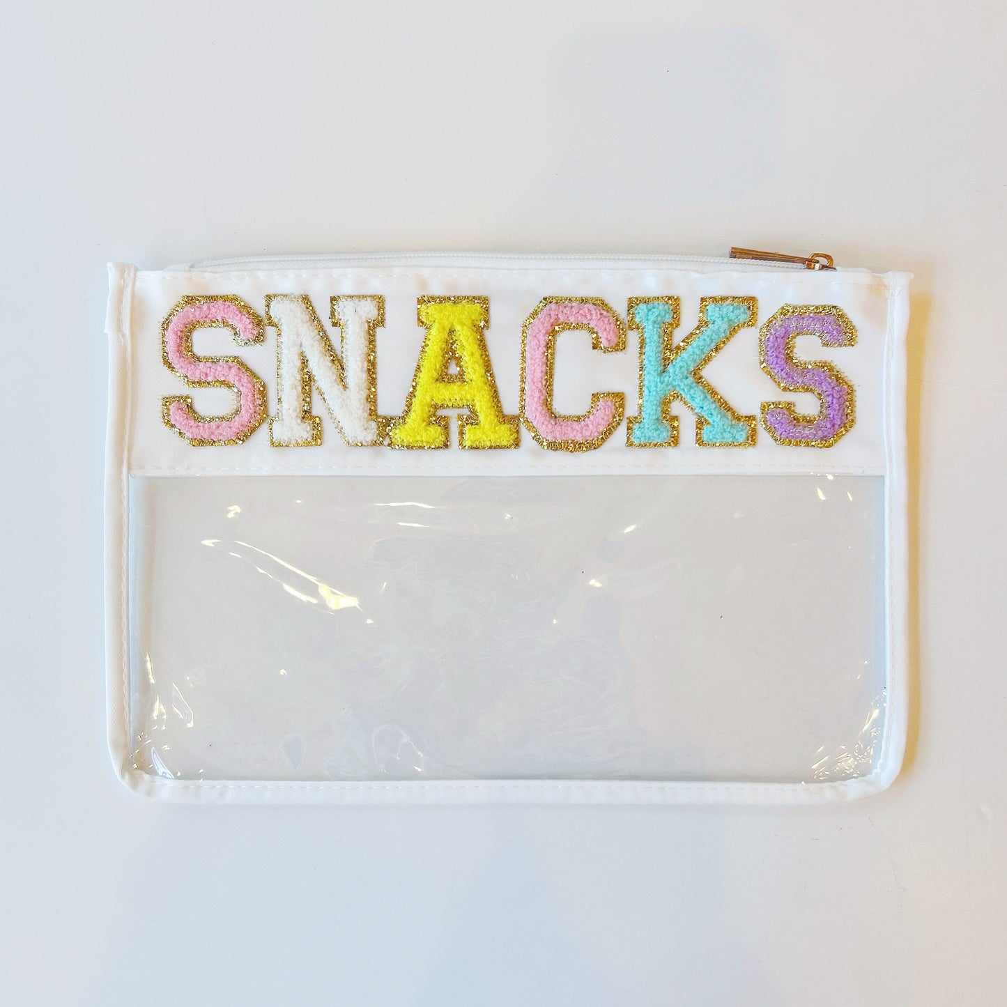 Fuzzy Patch Travel Bag