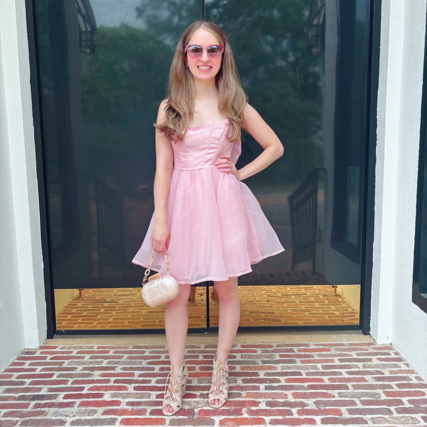Château Blush Tulle Dress ~ Final Sale