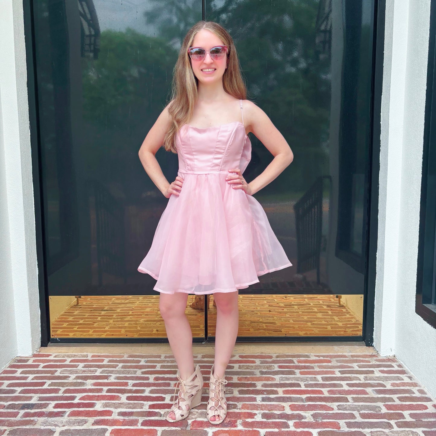 Château Blush Tulle Dress ~ Final Sale