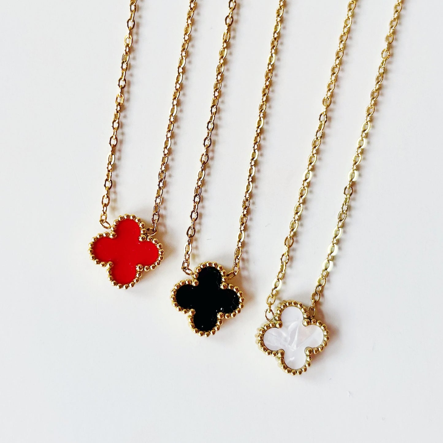 Lucky Charm Clover Necklace