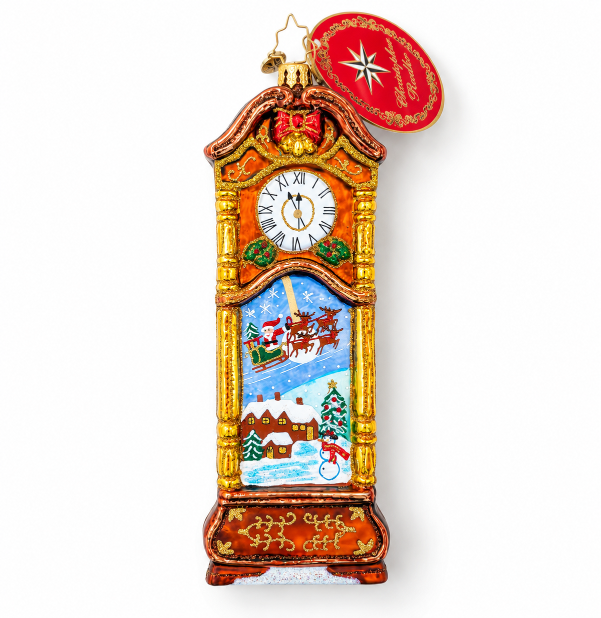 Holiday Magic Glass Ornament Collection