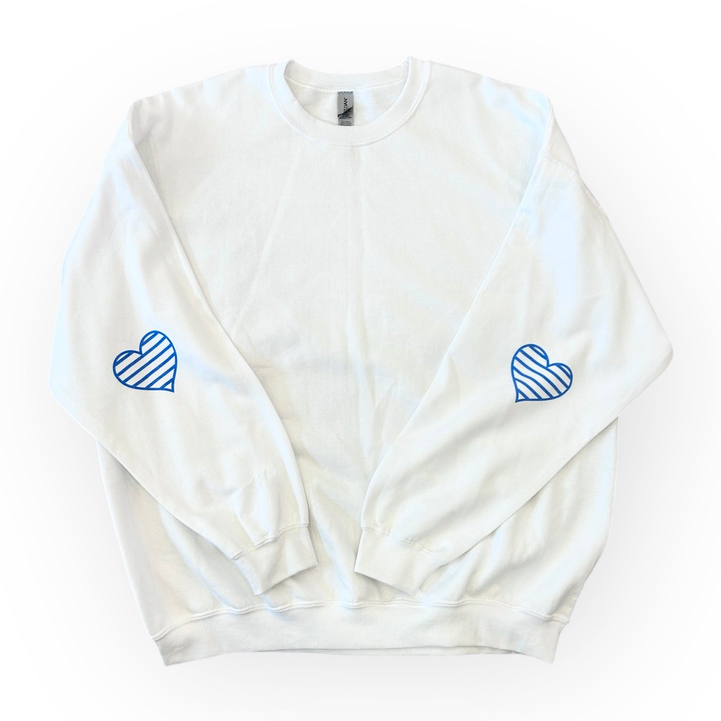 Women's Plus Size Cute Heart Sweatshirt