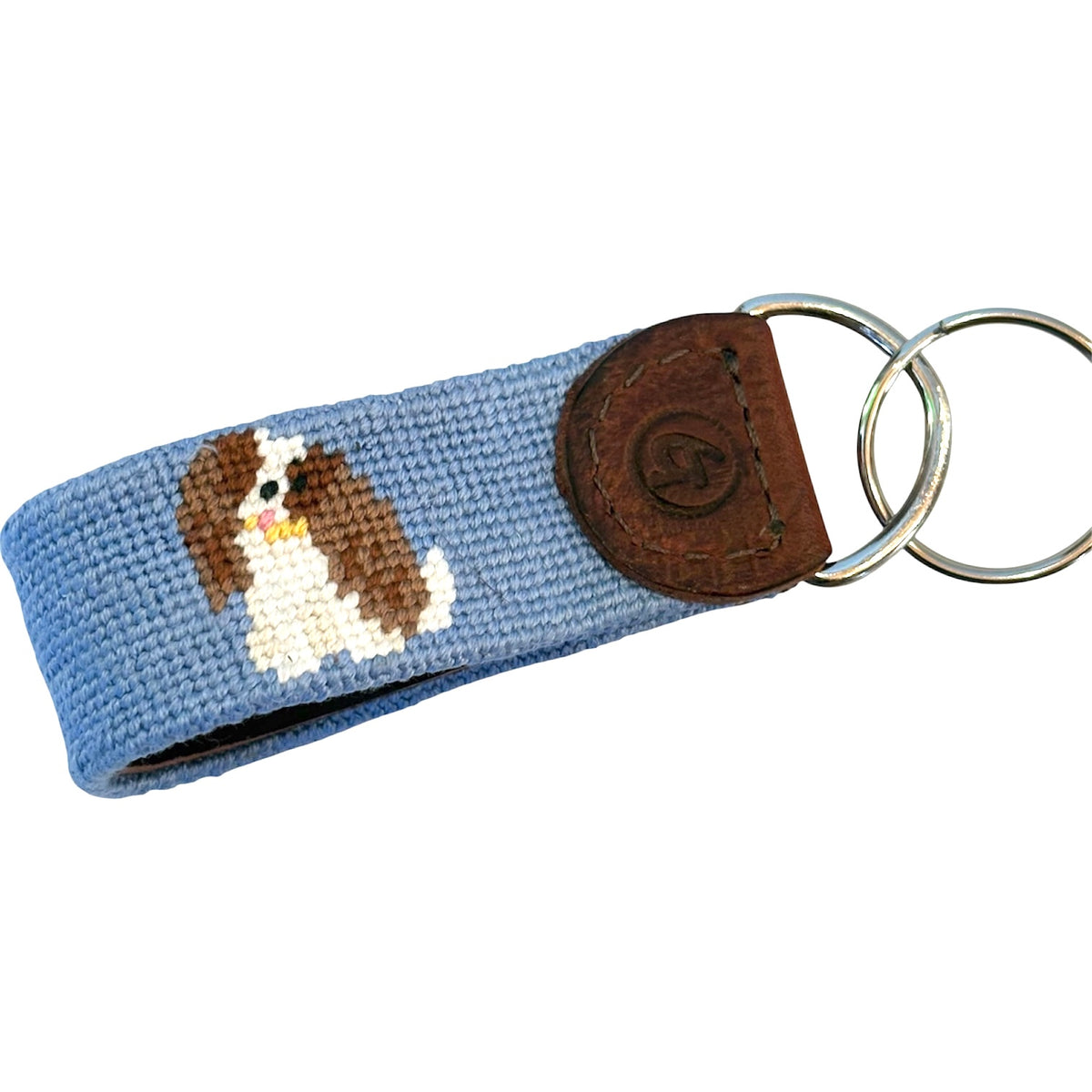 Good Treads Needlepoint Keychain