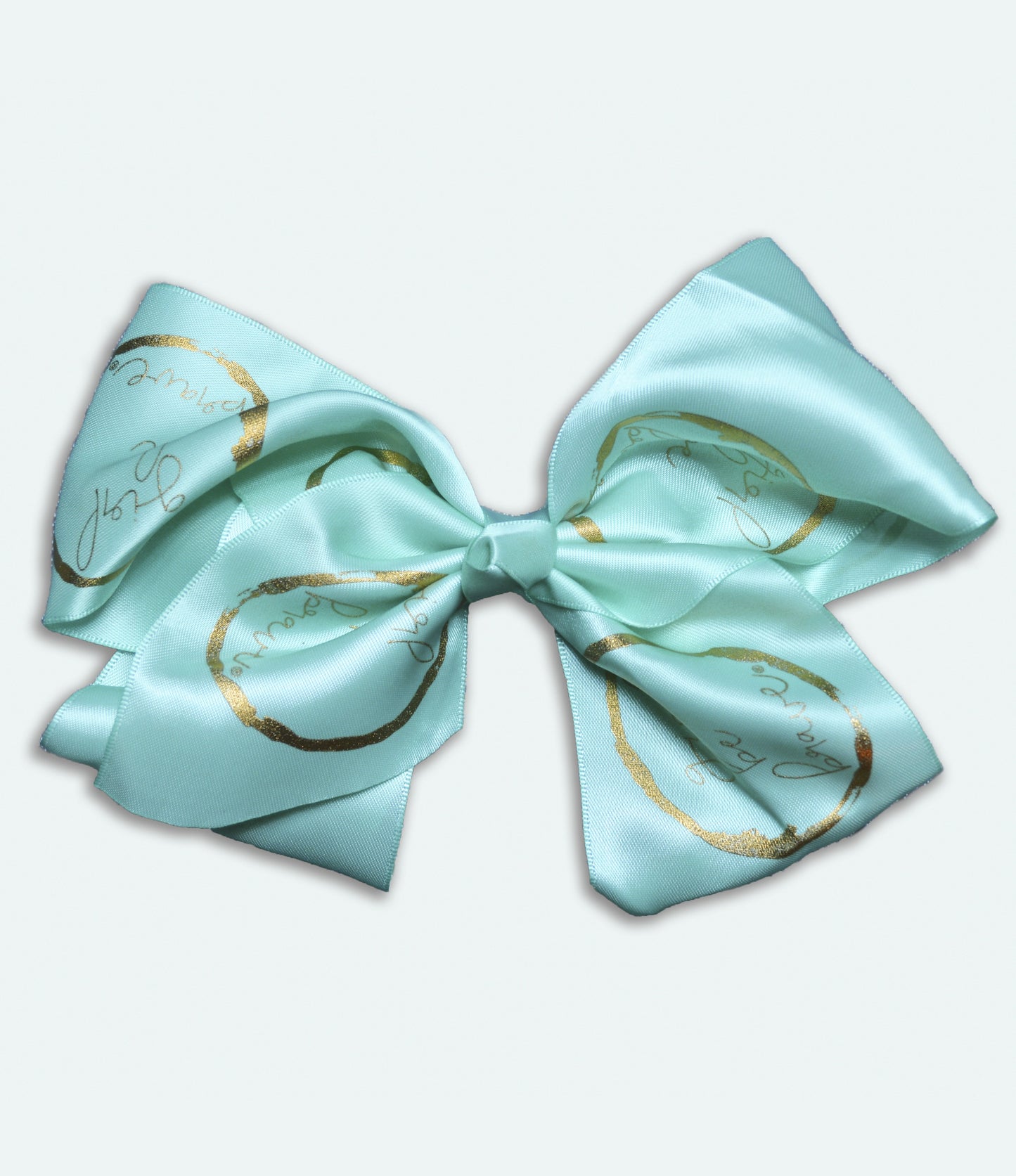 Girl Be Brave Large Logo Turqouise Bow