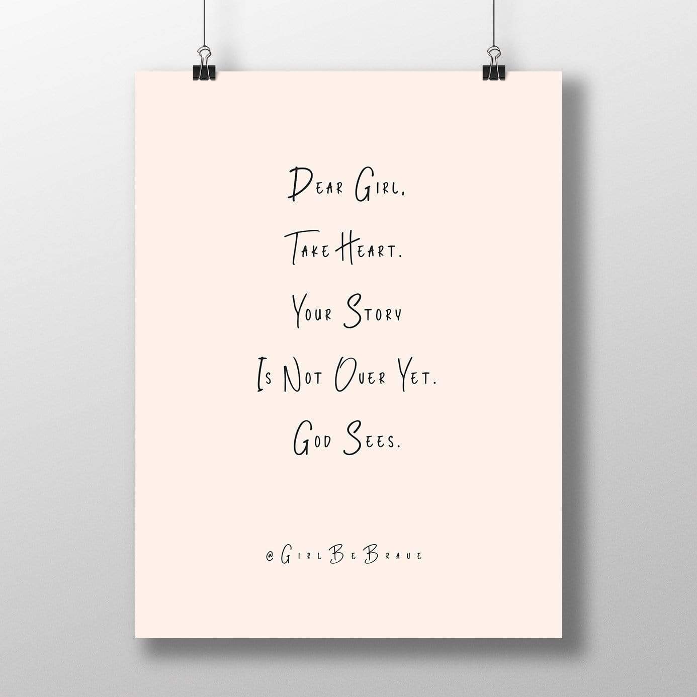 Your Story Is Not Over Yet Poster