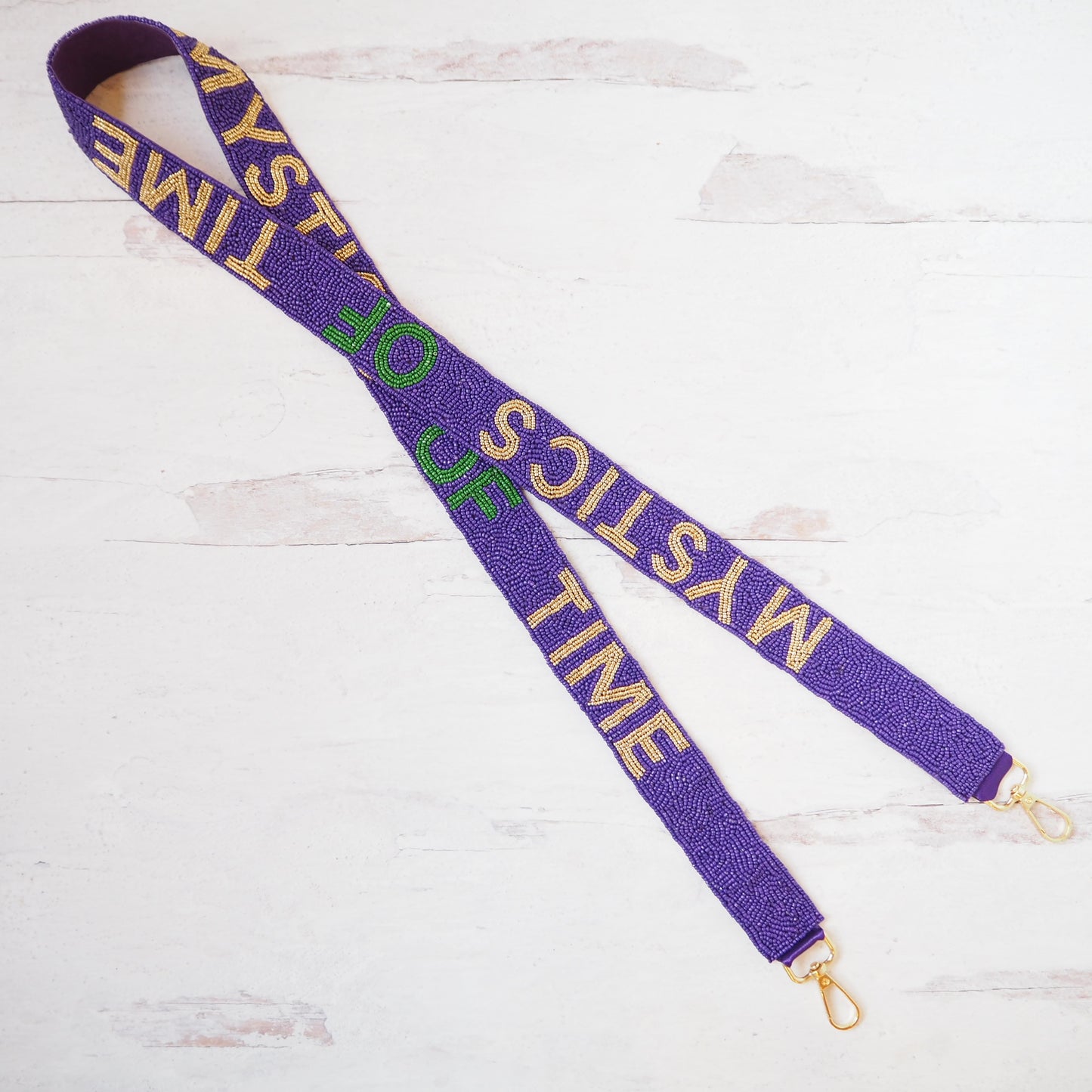 Mystics of Time Beaded Purse Strap~Clearance