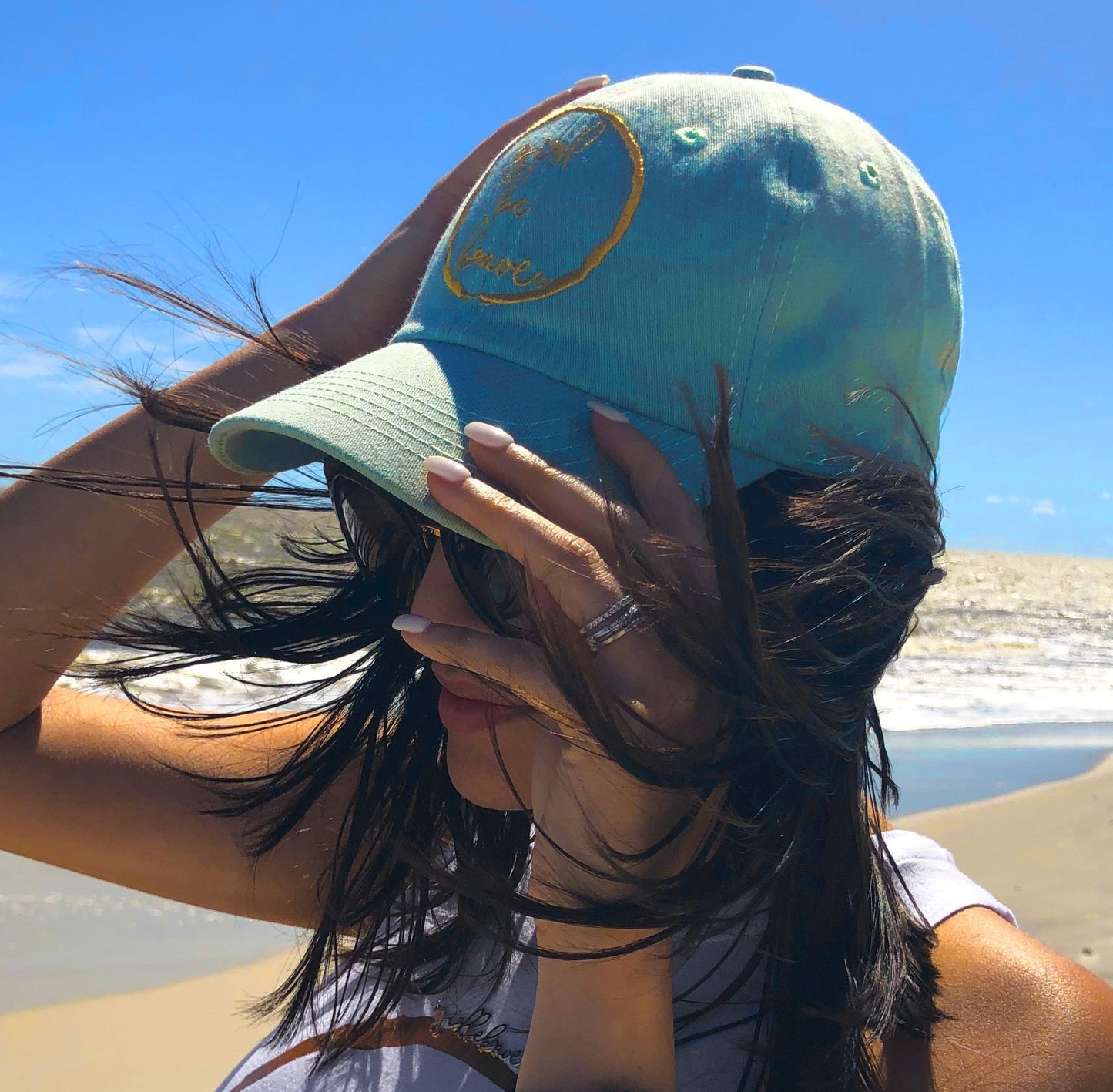 Girl Be Brave cap