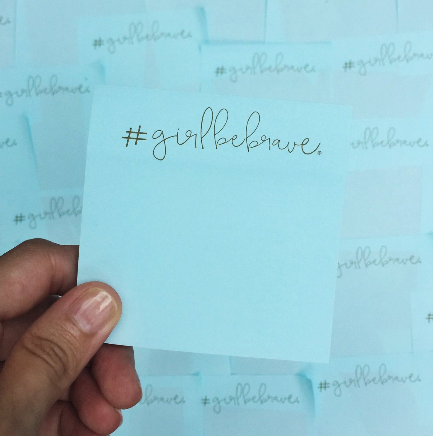 Girl Be Brave Post its