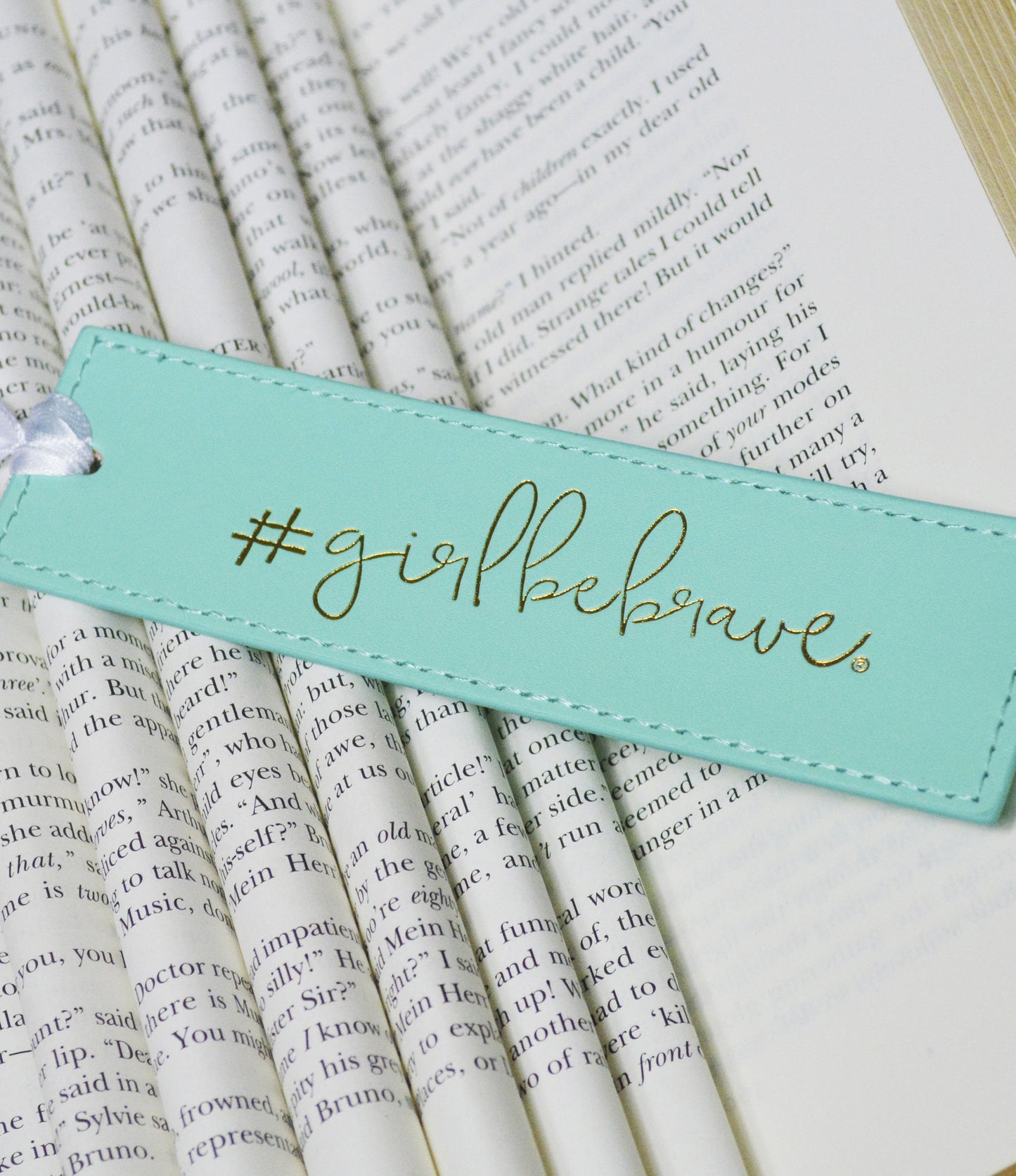 Girl Be Brave Bookmark