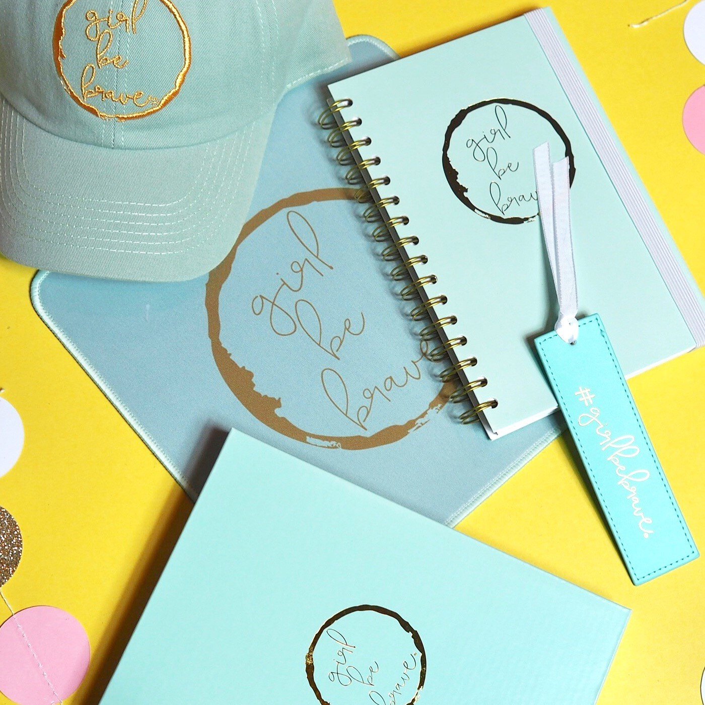 Girl Be Brave Bookmark