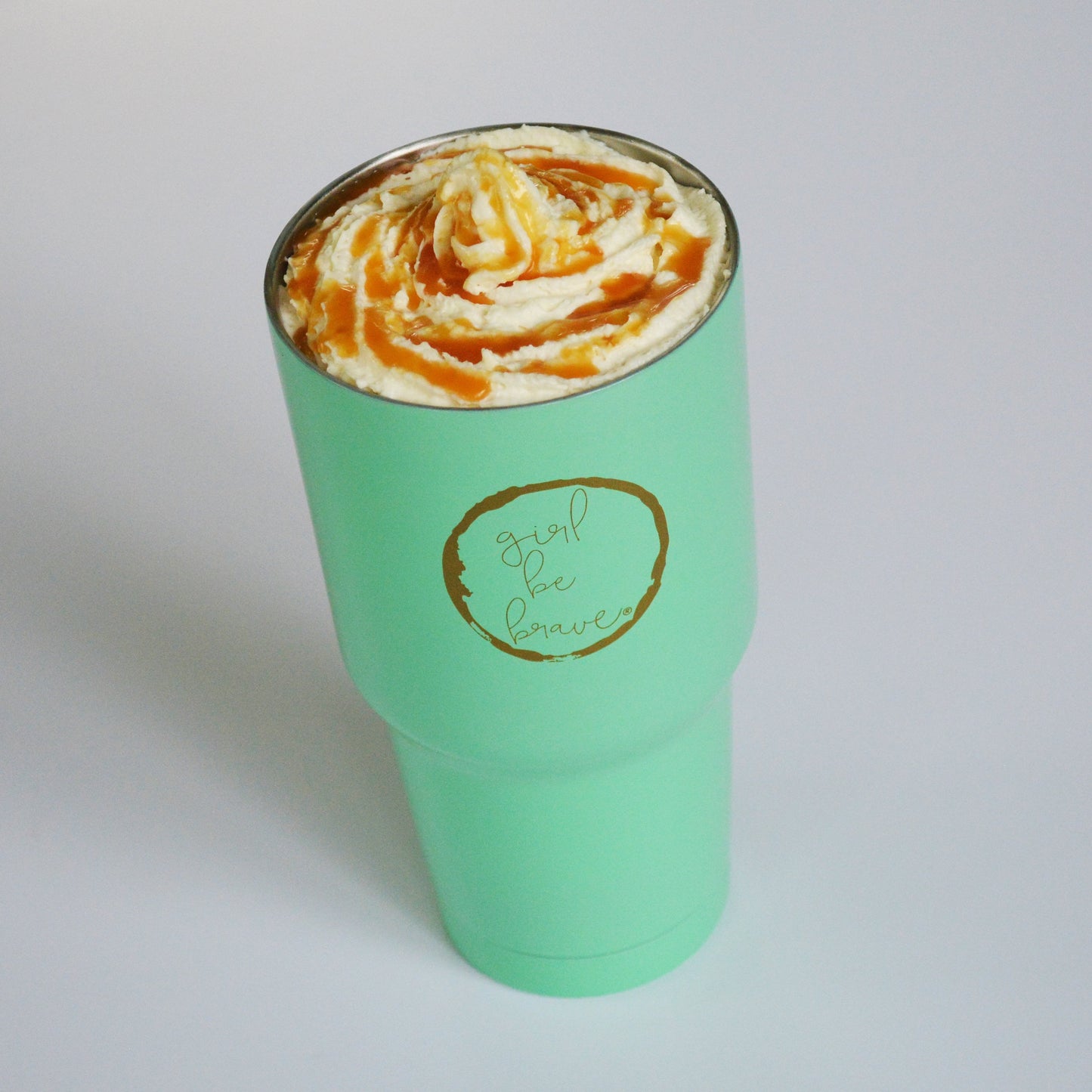 Girl be Brave Powder Coated Tumblers