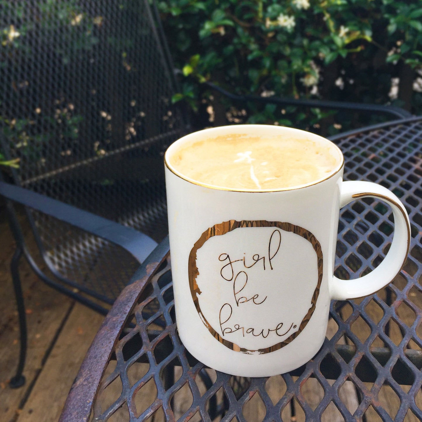 Girl Be Brave Ceramic Coffee Mug