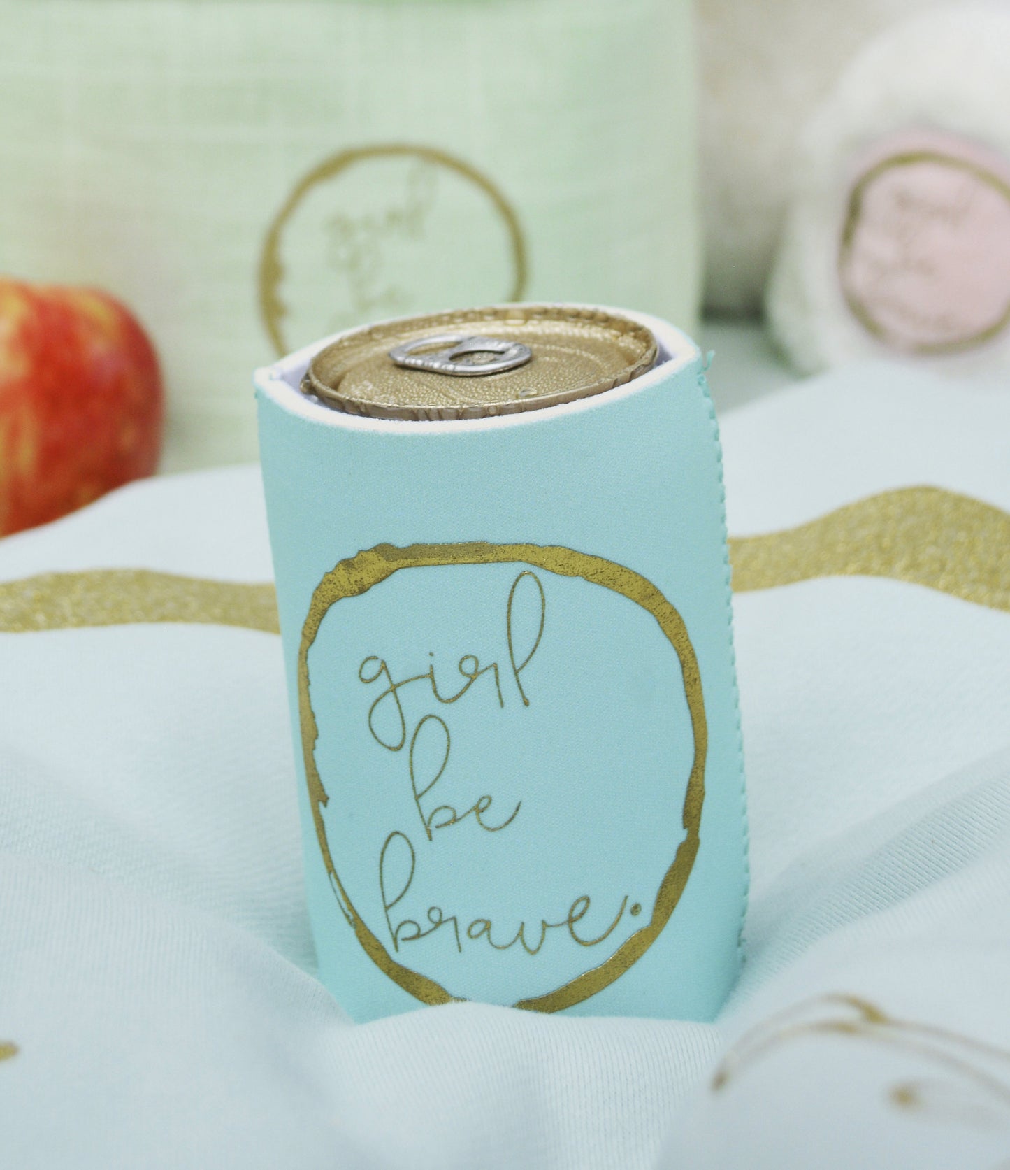 Girl Be Brave Drink Sleeve
