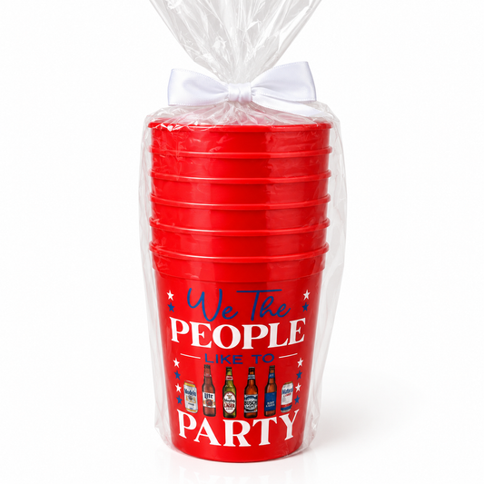 We The People Red Stadium Cups