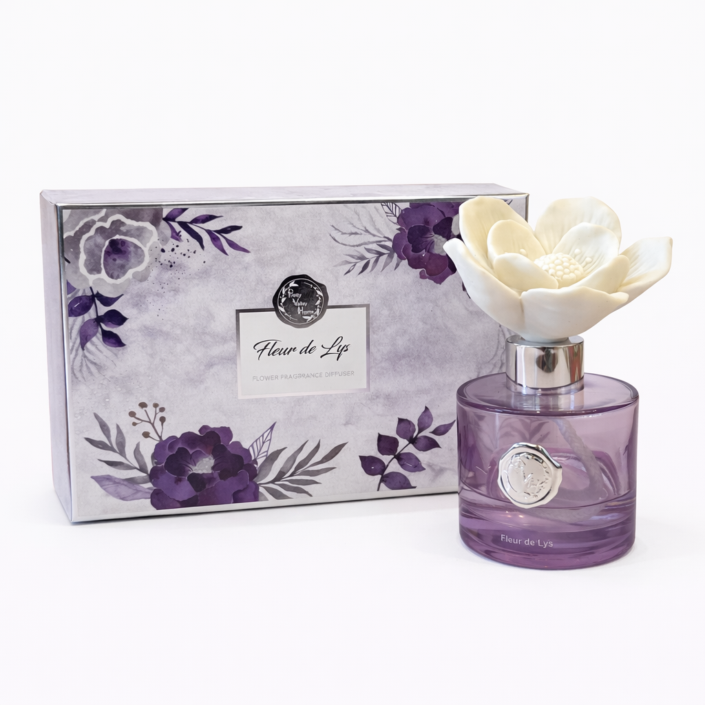 Pretty Valley Home Ceramic Floral Diffuser