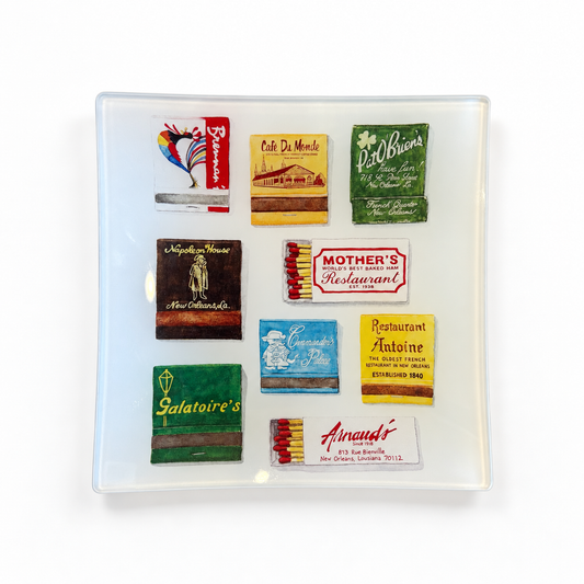 New Orleans Matches Jewelry Tray