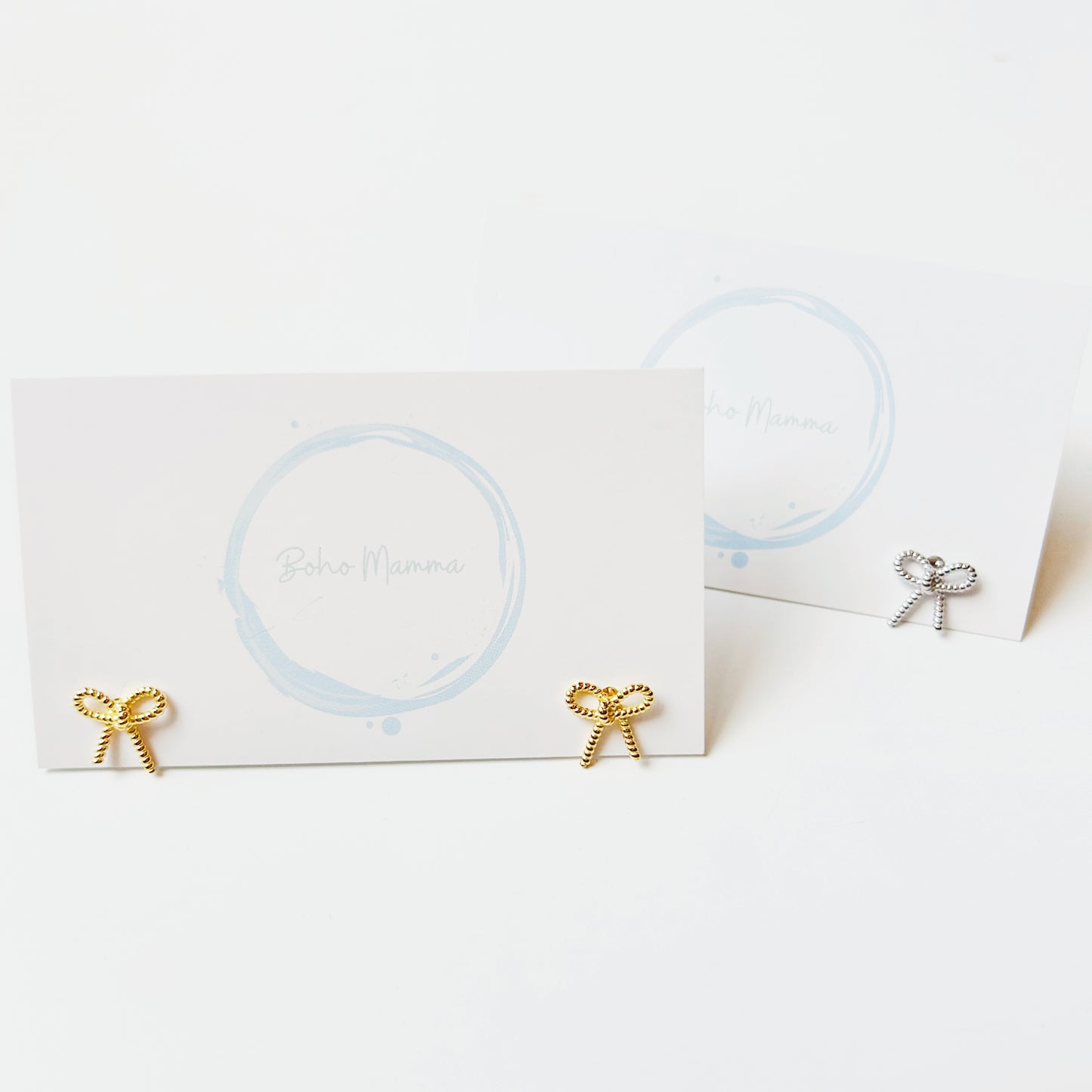 Dainty Bow Mini Studs