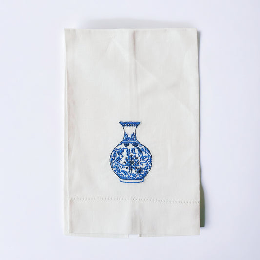 Chinoiserie Vase Kitchen Towel