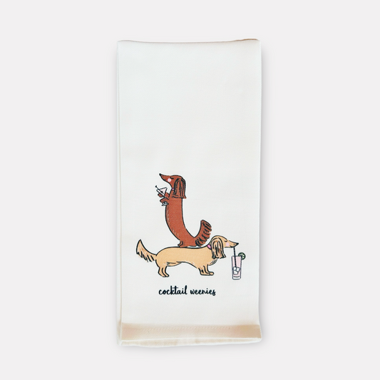 Cocktail Weenies Kitchen Towel