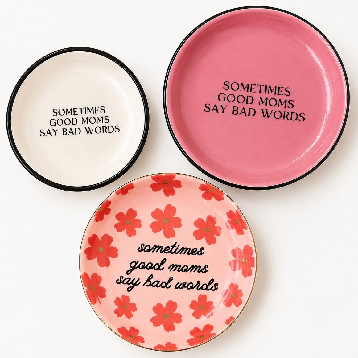 Good Moms Say Bad Words Trinket Tray