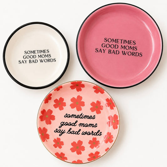 Good Moms Say Bad Words Trinket Tray