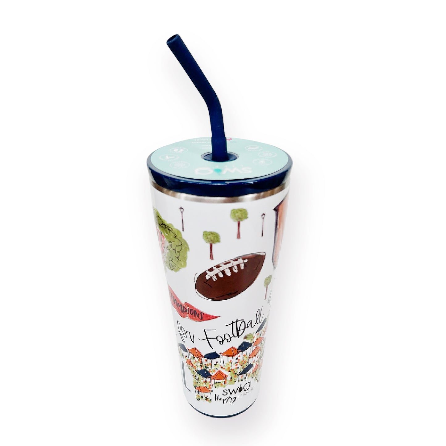 Saturdays in Auburn Swig Tumbler