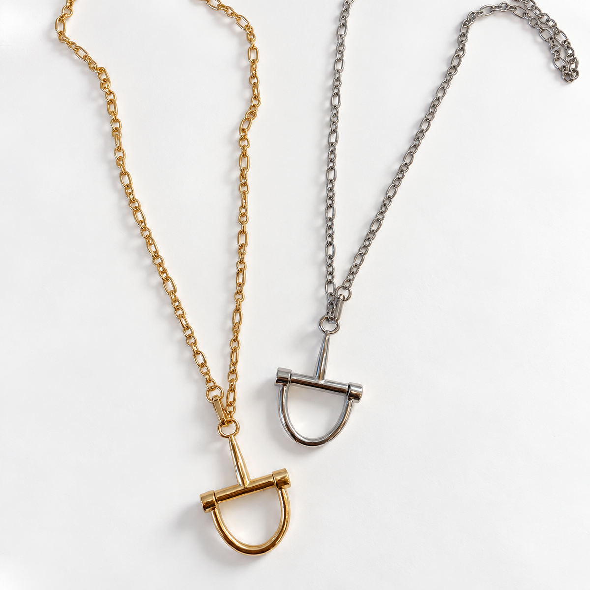 Horse Bit Statement Necklace