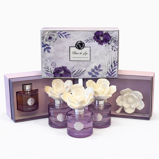 Pretty Valley Home Ceramic Floral Diffuser