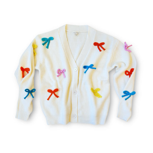 Bubbly Bow Cardigan~Final Sale